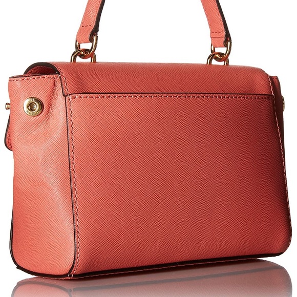 Michael Kors Ava Saffiano Crossbody Purse - Picture 10 of 11